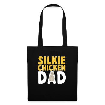 Seidenhuhn Poulet soyeux - Sac en tissu - noir - Devant