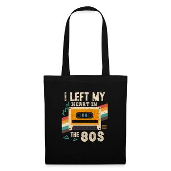 Fille garçon enfants 70 s 80 s 90 s Disco Costume tenue - Sac en tissu - noir - Devant