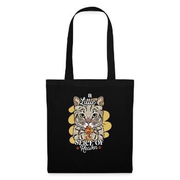 A little slice of heaven - Tote Bag - black - Front