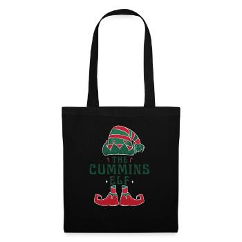 The Cummins Elf Pajama for Funny Christmas - Tote Bag - black - Front