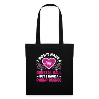 Soins infirmiers psychiatriquesPsychiatrique - Sac en tissu - noir - Devant