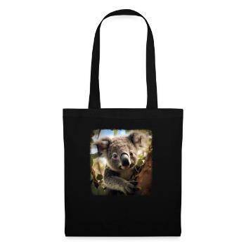 Koalas realistic Koala - Tote Bag - black - Front