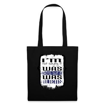 Zone 51 Raid Ancien Egyptien Bday Présenter des blagues - Sac en tissu - noir - Devant