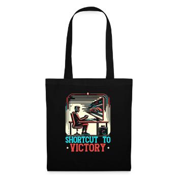 Speedrunning Video Game Player Gamer Gaming - Tote Bag - black - Front