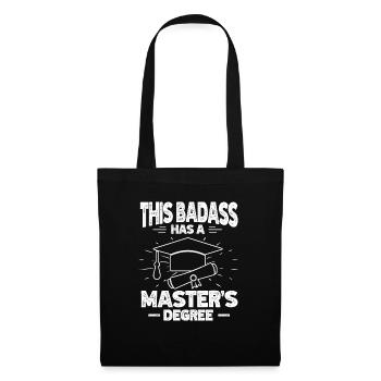 Master's Degree Studies Master's Degree - Tote Bag - black - Front