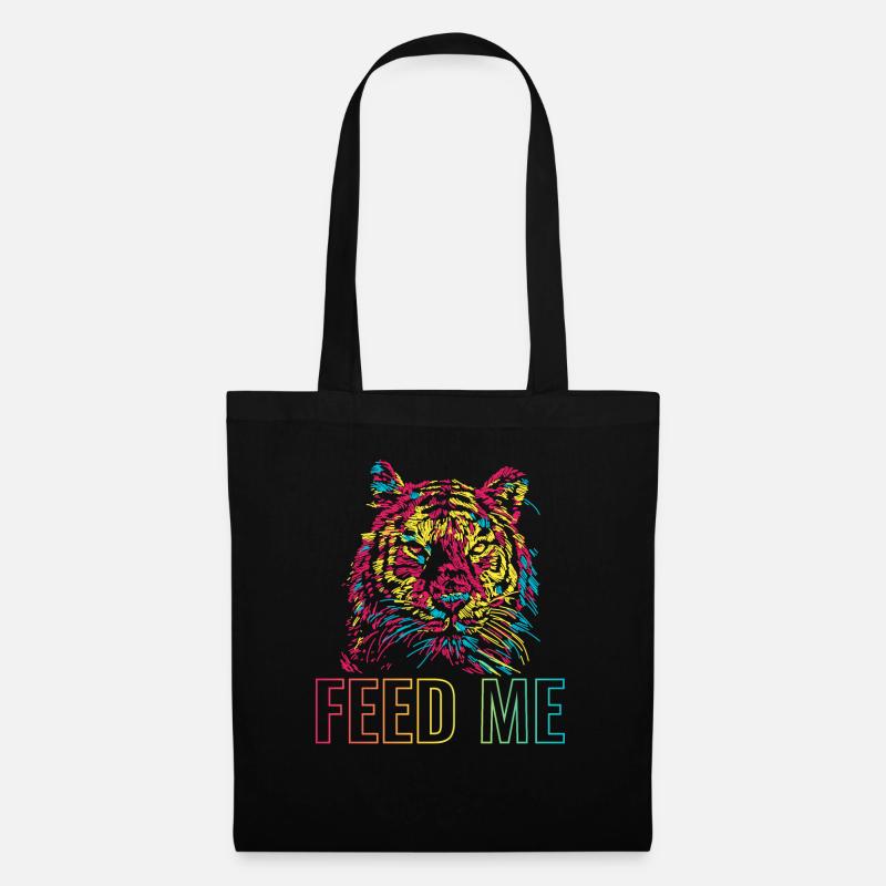 Feed me - Tote Bag - black
