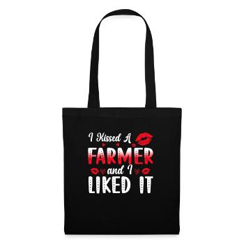 Farm Wife Farm Girlfriend Famers Wife Country Farm - Tote Bag - black - Front