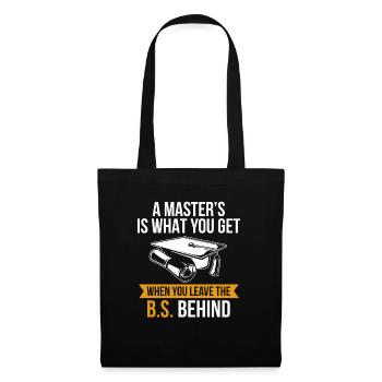 Master's Degree Studies Master's Degree - Tote Bag - black - Front