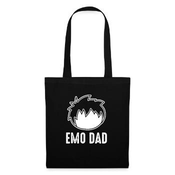 Emo Staff Emo Y2K Emo Goth Gothic Alt Alternative - Stoffbeutel - Schwarz - Vorne