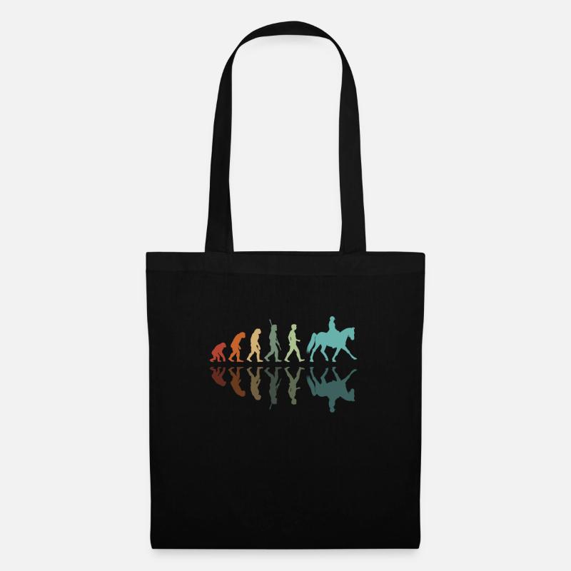 Evolution Équitation - Sac en tissu - noir