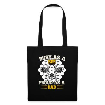 Bee Father Honey Beekeeper Father Beekeeper - Tote Bag - black - Front