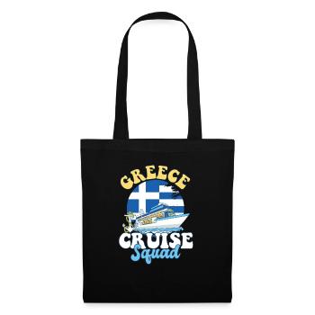 Greece Cruise Squad Family Vacation Trip - Tote Bag - black - Front