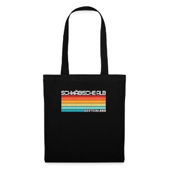 Jura souabe - Sac en tissu - noir - Devant