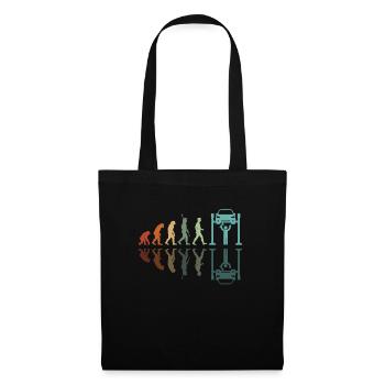 Développement de la mécanique automobile - Sac en tissu - noir - Devant