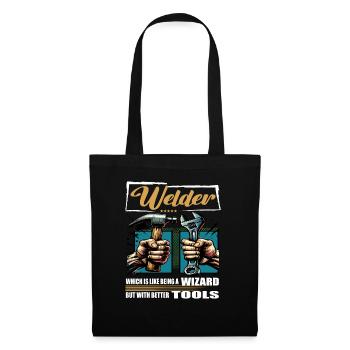 Welder Profession Saying Worker - Tote Bag - black - Front