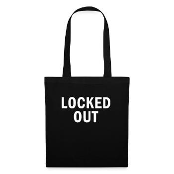 Locked Out - Tote Bag - black - Front