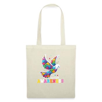 Autism Awareness puzzles piece - Tote Bag - nature - Front