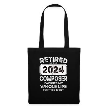 Retired Composer 2024 - Tote Bag - black - Front