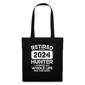 Retired Hunter 2024 - Tote Bag - black - Front