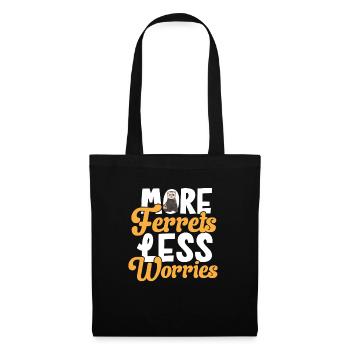 Ferret Owner Ferret - Tote Bag - black - Front