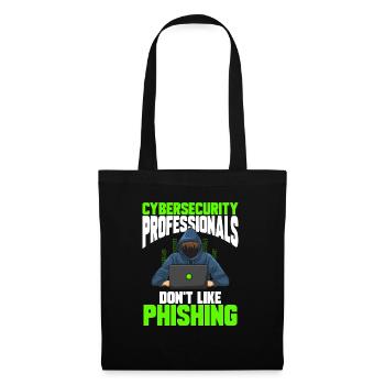 Cybersecurity Hackers IT Security - Tote Bag - black - Front