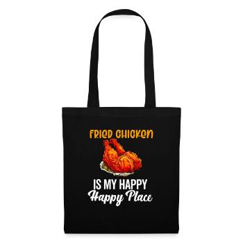 Chicken and Waffles Fried Chicken Wings Lover - Tote Bag - black - Front