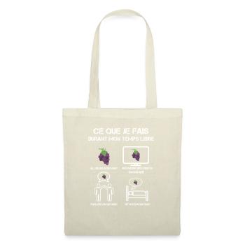 temps libre aquitaine vigne - Sac en tissu - nature - Devant