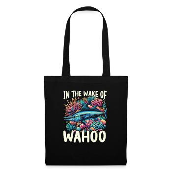 Wahoo Fish Catcher Fisher Pêcheur Pêche - Sac en tissu - noir - Devant