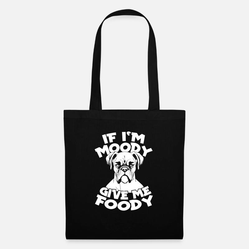 Boxer Dog German Boxer Funny - Tote Bag - black