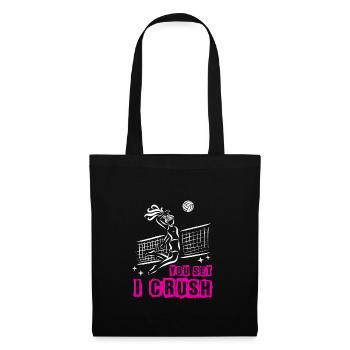 Volleyball Girl Volleyball Player Vintage - Tote Bag - black - Front