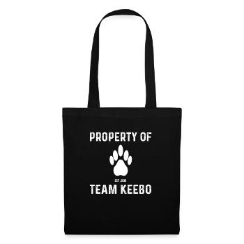 Mannschaft Keebo - Stoffbeutel - Schwarz - Vorne