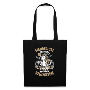 Hikers Mountain Hiking Mountain Climbing Hiking - Tote Bag - black - Front