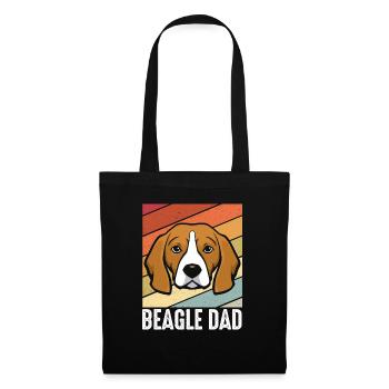 Beagle Dad Dog Dad Dad Dad Dog Dad Dad - Tote Bag - black - Front