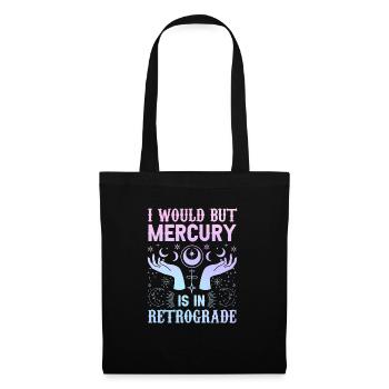 Retrograde planets Mercury retrograde - Tote Bag - black - Front