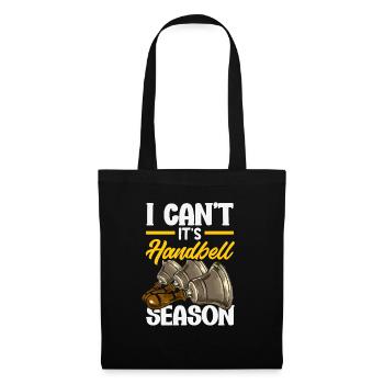 Choral Musical Instrument Hand Bell - Tote Bag - black - Front