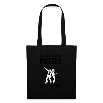 Celebrating Tough Puzzle Victories - Tote Bag - black - Front