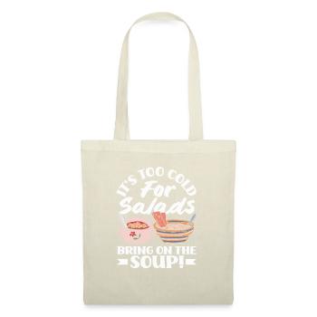Apportez la soupe douillette - Sac en tissu - nature - Devant