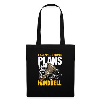 Choral Musical Instrument Hand Bell - Tote Bag - black - Front