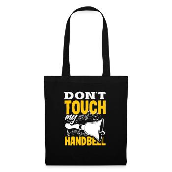 Choral Musical Instrument Hand Bell - Tote Bag - black - Front