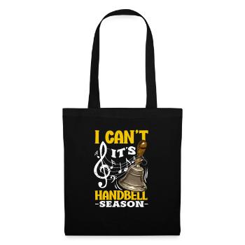 Choral Musical Instrument Hand Bell - Tote Bag - black - Front