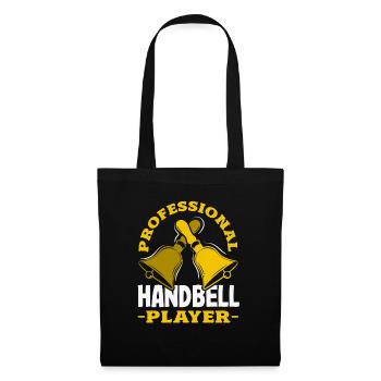 Choral Musical Instrument Hand Bell - Tote Bag - black - Front