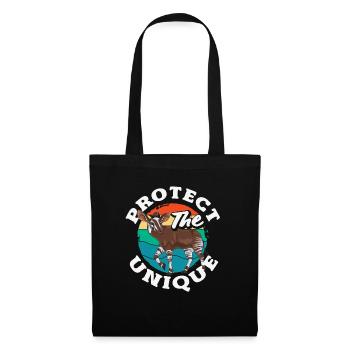 Funny zookeeper okapi lover - Tote Bag - black - Front