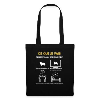 Gifts Free Time Australian Shepherd - Tote Bag - black - Front