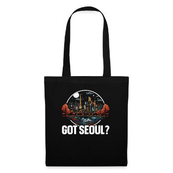 Seoul South Korea Country Travel Vacation Korean - Tote Bag - black - Front