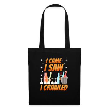 Crawled Pub Crawl Alcohol Drinking - Tote Bag - black - Front