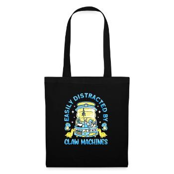 Claw Game Funny Claw Machine - Tote Bag - black - Front