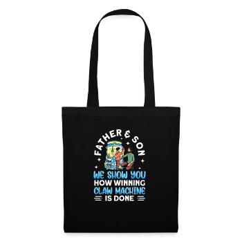 Claw Game Funny Claw Machine - Tote Bag - black - Front