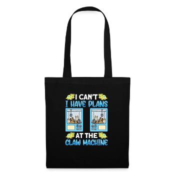 Claw Game Funny Claw Machine - Tote Bag - black - Front