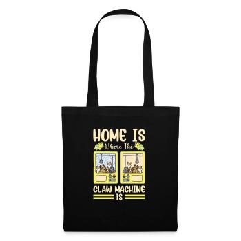 Claw Game Funny Claw Machine - Tote Bag - black - Front