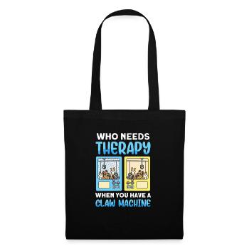 Claw Game Funny Claw Machine - Tote Bag - black - Front